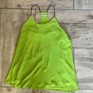 Naked Zebra tank top in size M in Chartres green
